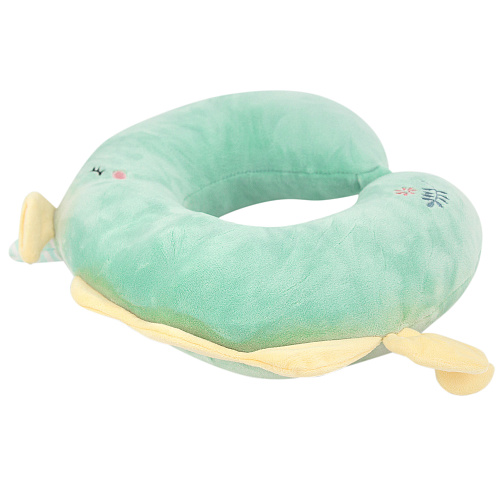 Подушка для путешествий "Единорожка" (мятный)