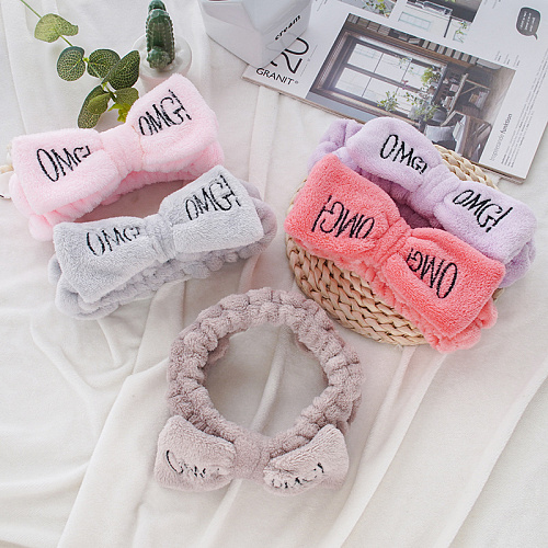 Повязка на голову "OMG!", розовый