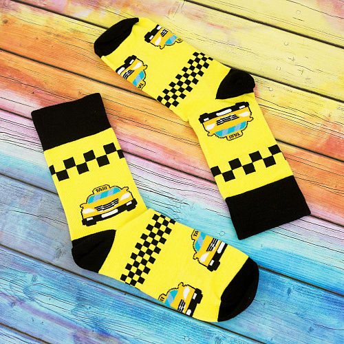 Носки "Такси", разм.40-45