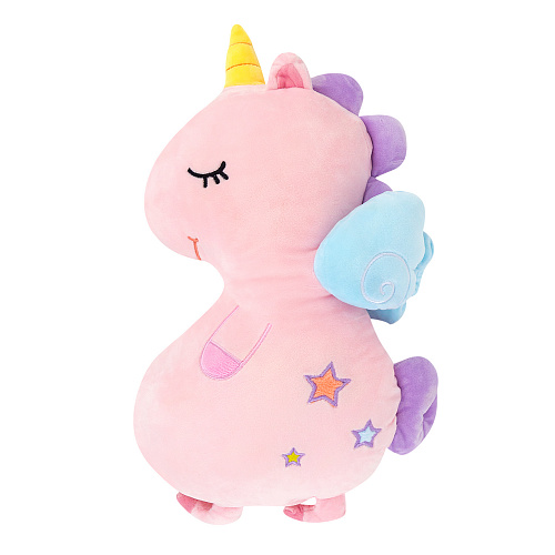 Игрушка-подушка "Пегас со звездами" (розовый)