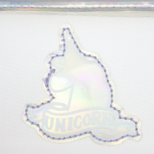 Пенал "Transparent unicorn" (белый)