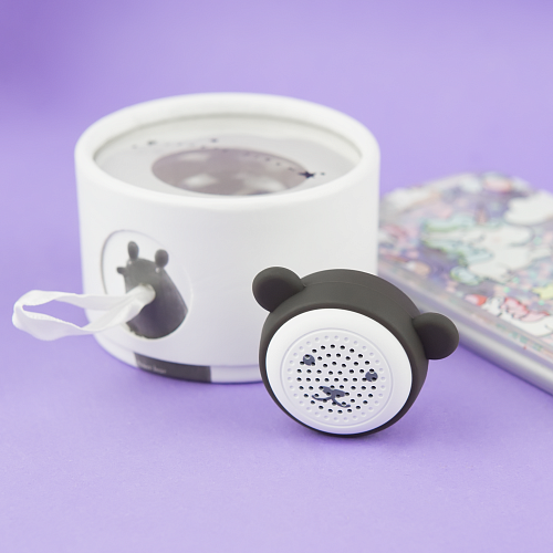 Беспроводной портативный динамик для телефона (белый)