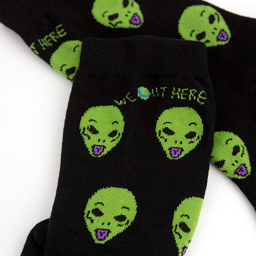 Носки "Зеленые человечки"