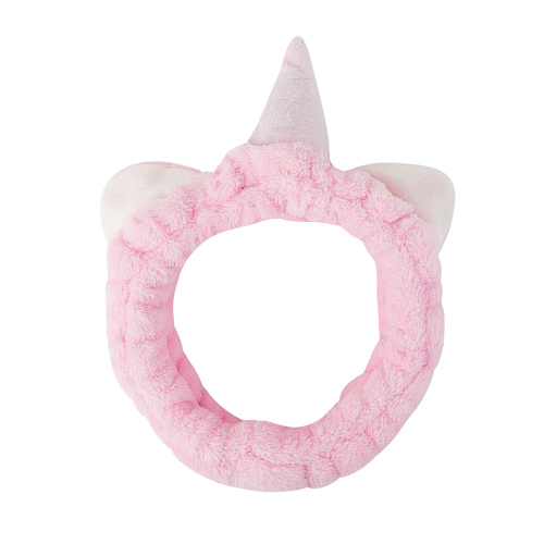 Повязка на голову "Единорог" (розовый)
