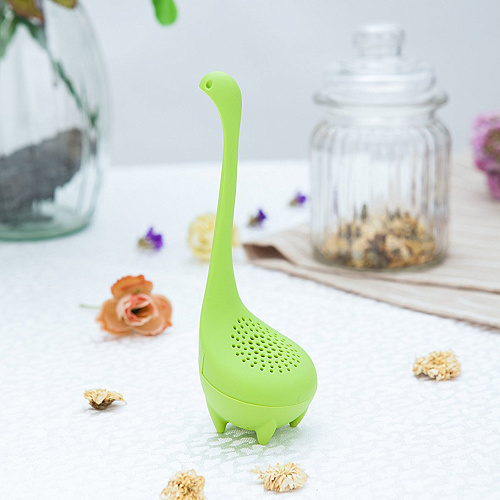 Заварник для чая "Динозавр" (зеленый)