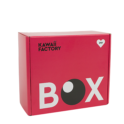 Подарочная коробка Kawaii small red
