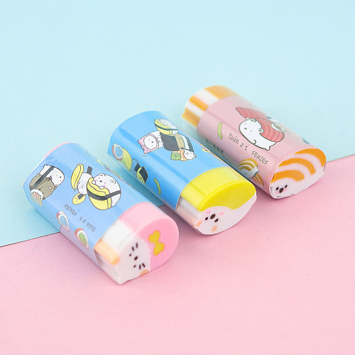 Ластик "Kawaii sushi" (желтый)