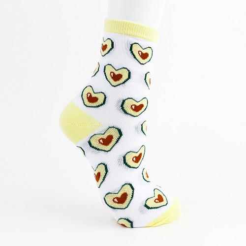 Носки "Любимое авокадо", разм.35-39