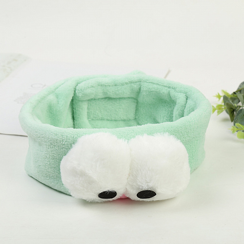 Повязка на голову "Глаза" (мята)