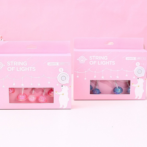 Гирлянда "Шарики" (синие), LED