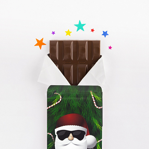 Шоколад "Ты круче Санты"