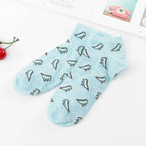 Носки "Динозаврики" (голубые)