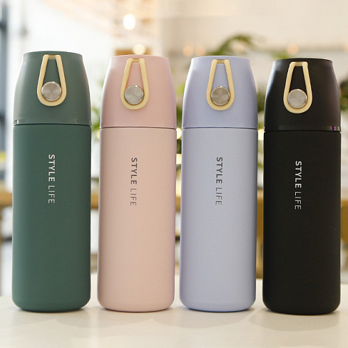 Термос "Style life" (черный)