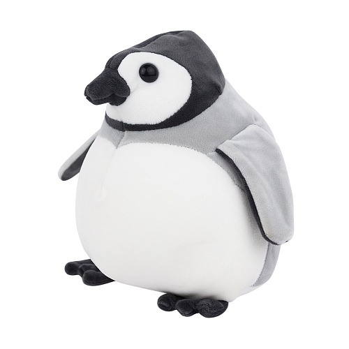 Подушка для путешествий-трансформер "Серый пингвин"