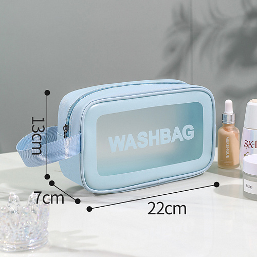 Косметичка "Washbag" голубая
