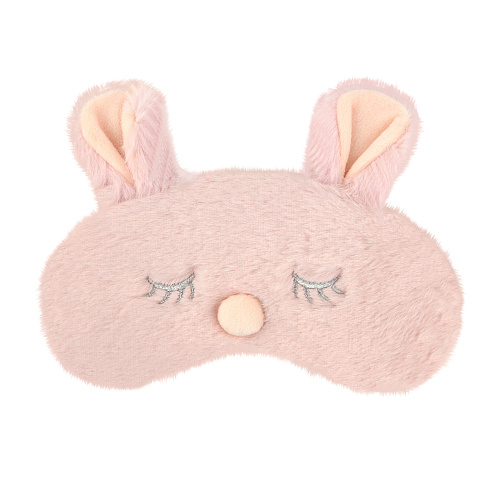 Маска для сна "Розовый зайка"