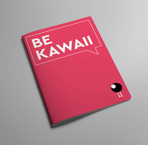 Обложка для паспорта "Be kawaii"