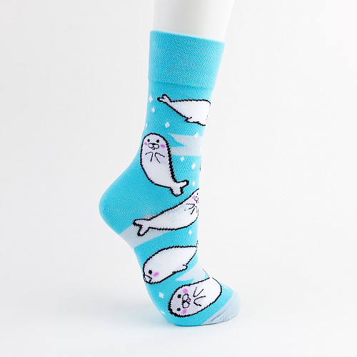 Носки "Тюлени", разм.35-39