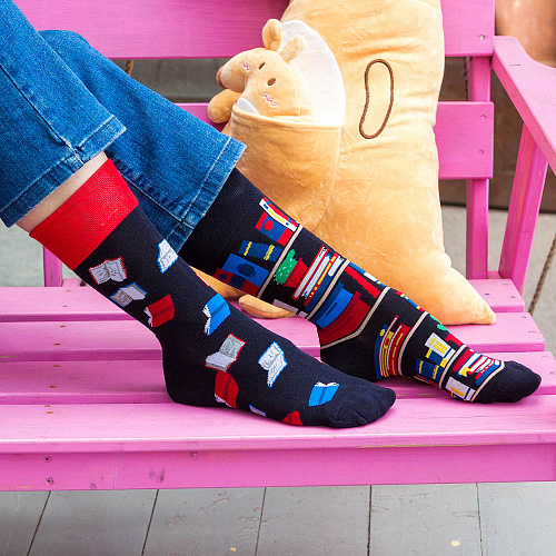 Носки "Книги"