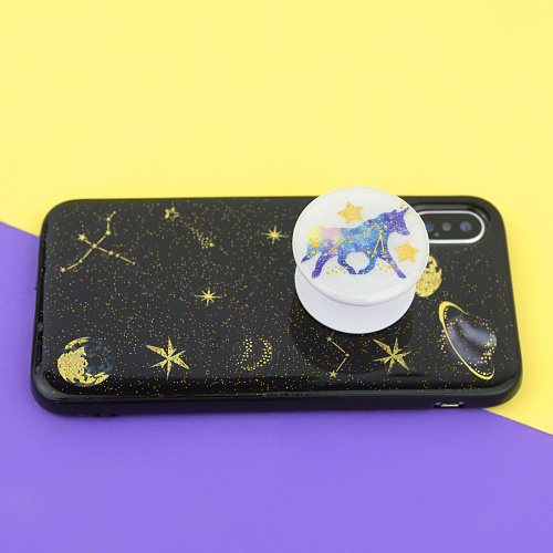 Держатель для телефона/попсокет "Звездный единорог"