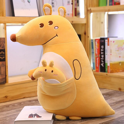 Игрушка-подушка "Кенгуру плоский" 60см