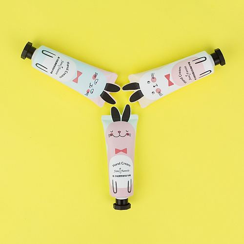 Крем для рук "Зайки" розовый