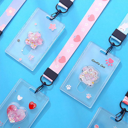 Бейдж на ленте с карабином (лапка)