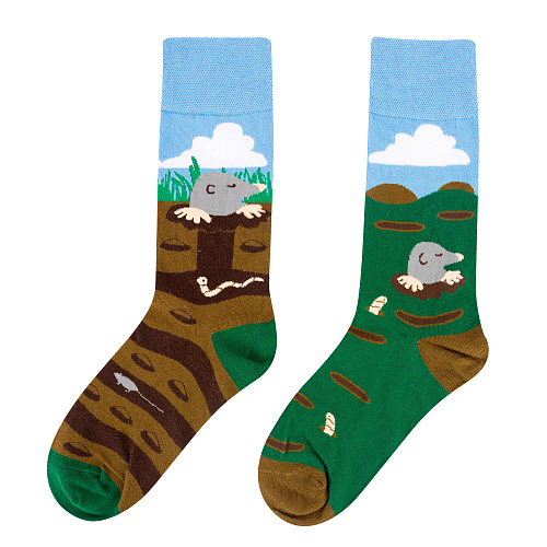 Носки "Кроты"