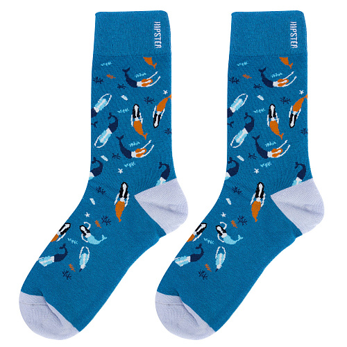 Носки "Русалки" (синие)