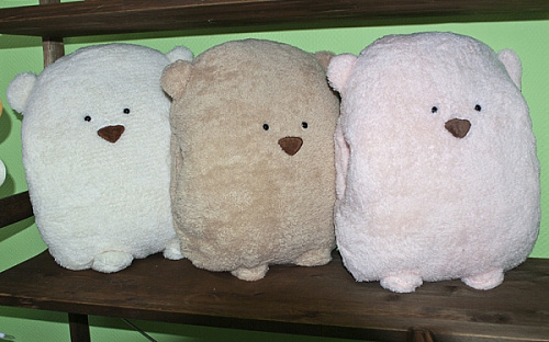 Игрушка-муфта для рук "Bear cub" (белая)