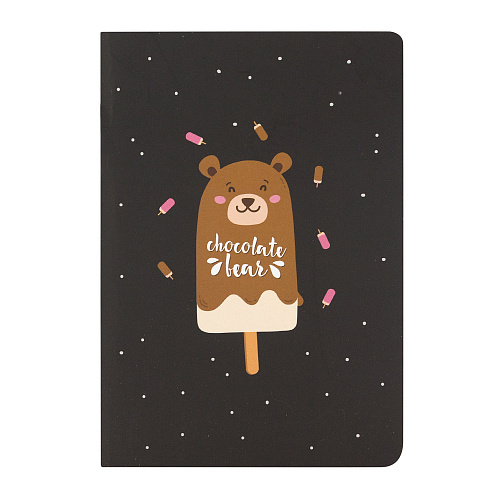 Блокнот в точку А6 "Chocolate bear"