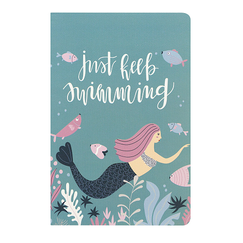 Тетрадь "Mermaids" (зеленая)