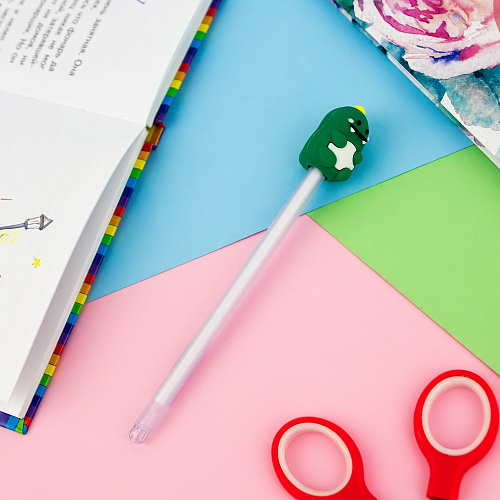 Ручка "Дино" зеленый