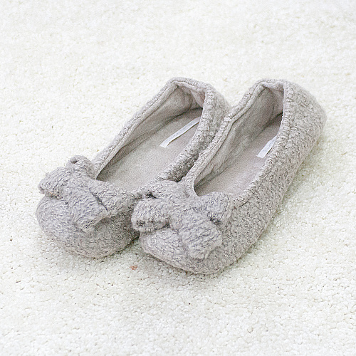 Тапочки-балетки "Плюшевые"