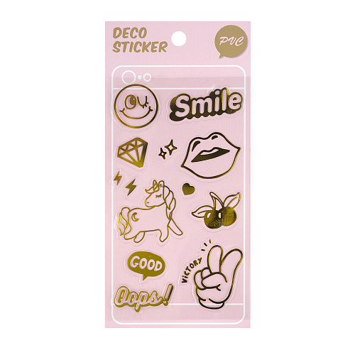 Наклейки "Gold ver.3" (smile)