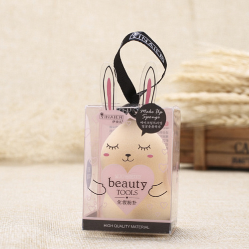 Спонж в декоративной коробке "Beauty Tools" желтый