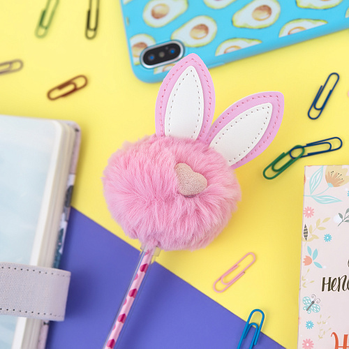 Ручка "Кролик" (розовая)