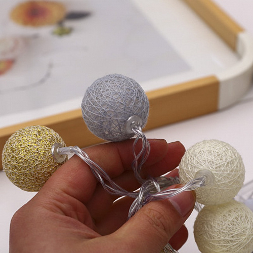 Гирлянда "Gold&Silver", LED