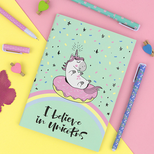 Блокнот в точку "Unicorn"