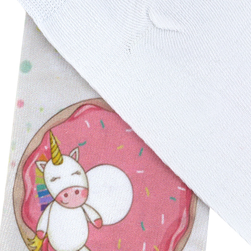 Носки "Единорожка и пончик"