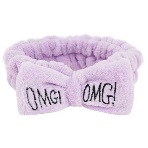 Повязка на голову "OMG!", лаванда