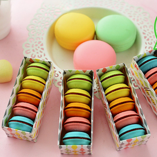 Набор ластиков "Макарон"