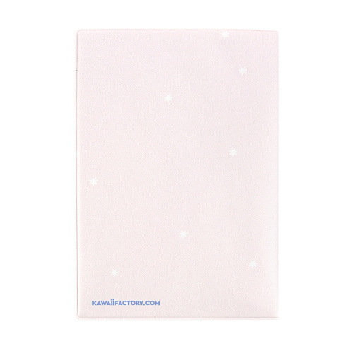 Обложка для паспорта "Сиреневая кошечка"