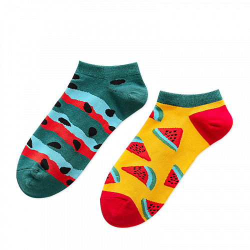 Носки короткие "Арбузики"