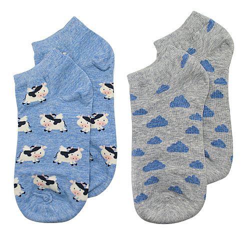 Носки "Коровы+Облака"