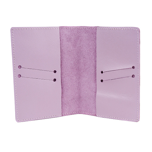 Обложка для паспорта "Панды" (кожа)