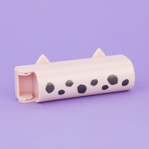 Ролик для чистки одежды "Котик" (розовый)