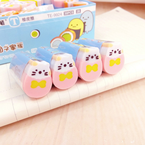 Ластик "Kawaii sushi" (розовый)