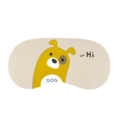 Маска для сна "Hello" (собака)