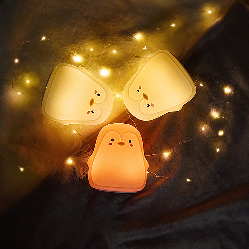 Ночник "Пингвин" (белый)